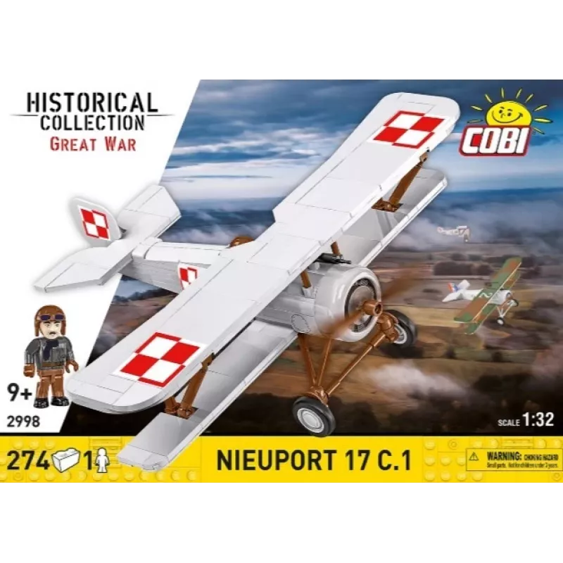 Cobi set di costruzioni Nieuport 17 C.1 modello in 1274 pezzi