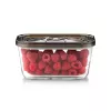 Caso contenitore sottovuoto in vetro con coperchio in plastica | VacuBoxx Eco M | trasparente