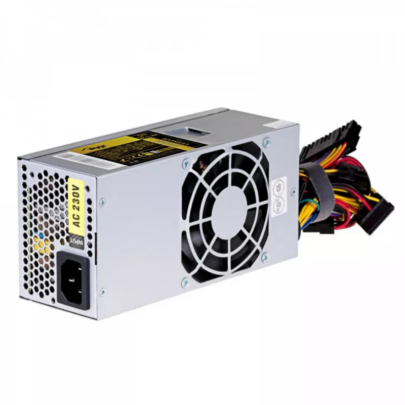 Akyga AK-T1-250 Alimentatore TFX da 250 W, 80 PLUS Gold, PFC attivo, ventola da 80 mm, grigio