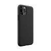 Custodia in silicone Devia Nature Series per iPhone 12 Pro Max – nero, custodia protettiva soft-touch