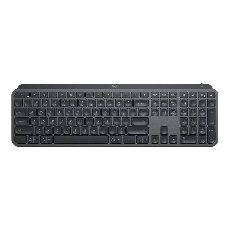 Logitech MX Keys combo for Business Gen 2 tastiera mouse inclusi ufficio RF Wireless + Bluetooth AZERTY francese grafite