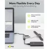 Hub USB Goobay Slim a 4 porte, USB-C™ a USB-C™/USB-A, USB 3.2 (74459)