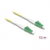 Cavo in fibra ottica InfiniBand DeLOCK 10 m LC LC/APC giallo
