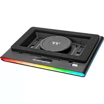 Pad di raffreddamento per notebook Massive EXTREME (10–18 pollici, HUB, LED)
