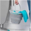 Secchio pieghevole Beldray LA084354GRYBEU7 10 L, corpo in silicone pieghevole, design glitterato