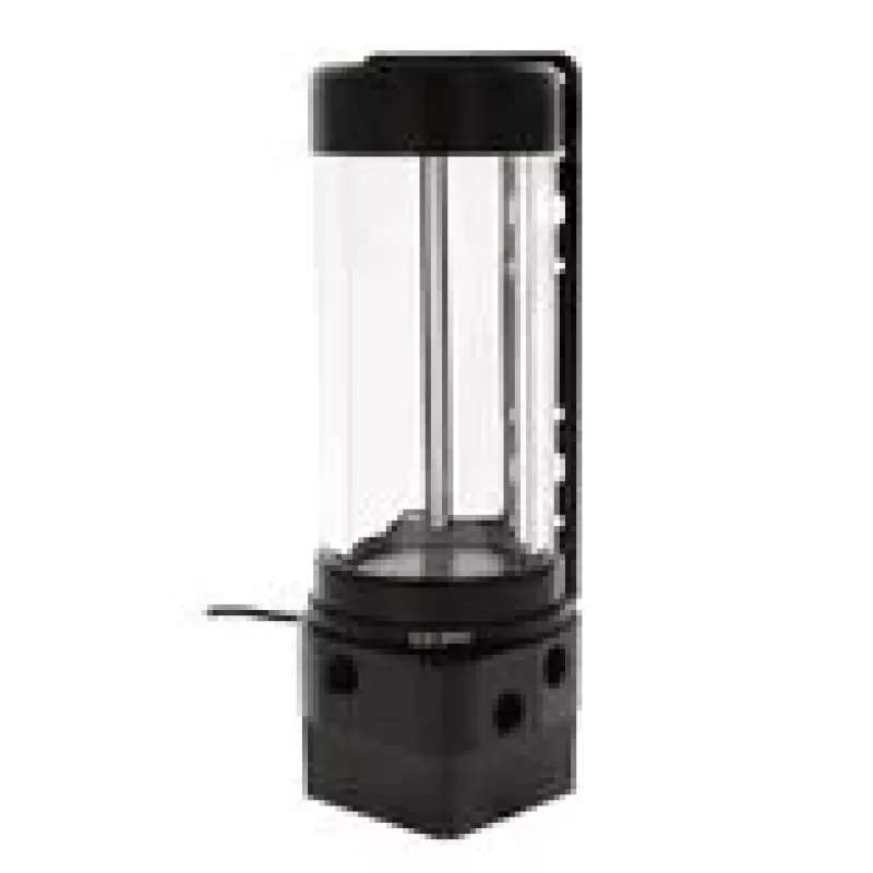 Kit pompa e serbatoio XSPC D5 con illuminazione ARGB, nero — combinazione pompa-serbatoio