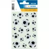 Adesivo decorativo HERMA 3434 carta nero bianco permanente 54 pz.