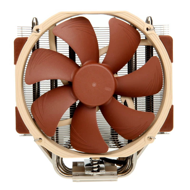 Componente di raffreddamento per computer Noctua NH-U14S dissipatore CPU 12 cm marrone, acciaio inox
