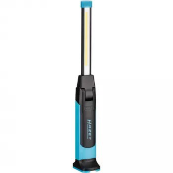 Lampada da lavoro LED Hazet 1979N-92 con funzione di ricarica USB-C, lampada d'ispezione portatile ricaricabile