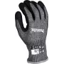 Guanti da lavoro P-84729, taglia L (9), resistenza al taglio F/7 (nero/grigio, 1 paio)