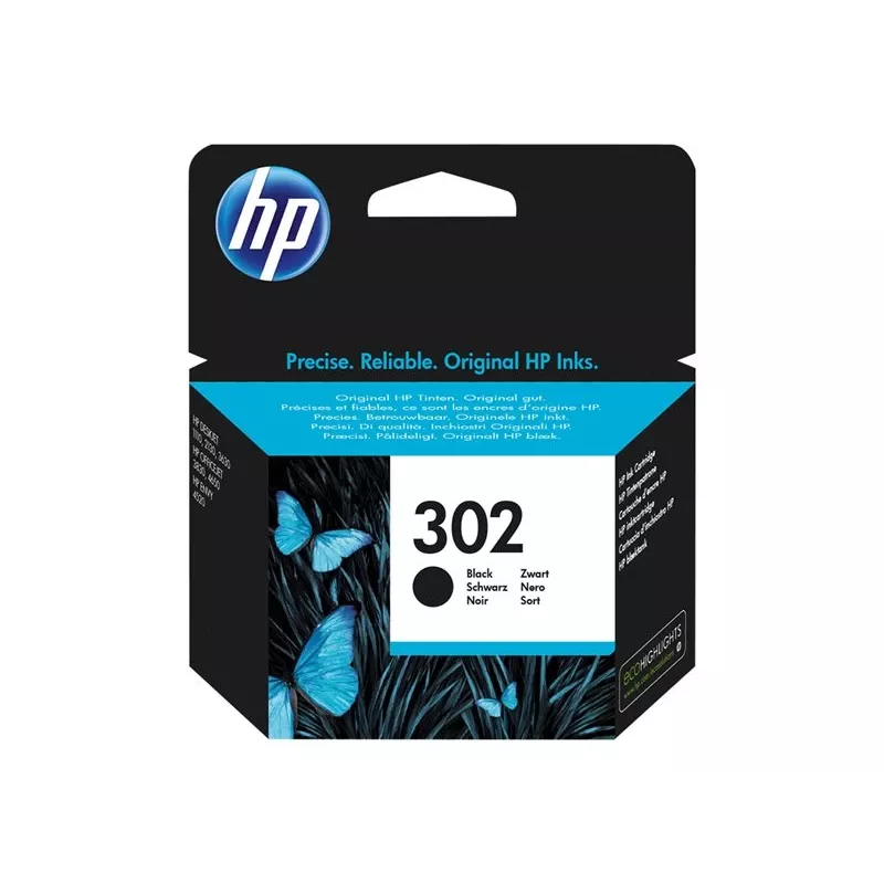 HP 302 nero cartuccia d'inchiostro originale