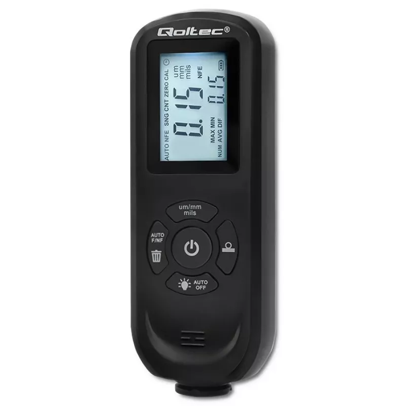 Misuratore di spessore di rivestimento QOLTEC 50646 LCD 0–2000 µm