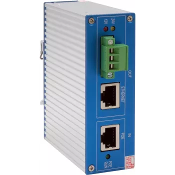 Splitter Ethernet PoE++ Exsys EX-60321, 10/100/1000 Mbps, uscita 24 V DC 2 A