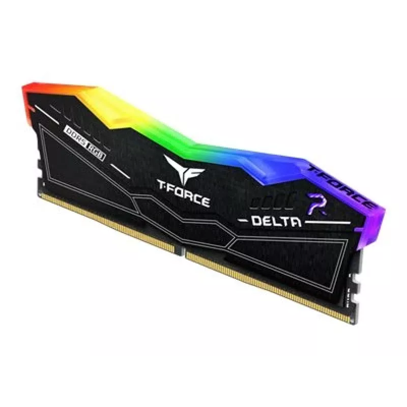 DIMM 32 GB DDR5-6000 (2x 16 GB) Dual-Kit, memoria nera, FF3D532G6000HC38ADC01, Delta RGB, INTEL XMP