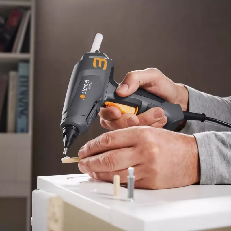 Pistola per colla a caldo STEINEL Gluematic 3011 45 W grigio arancione