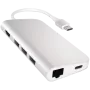 Adattatore multiporta USB-C Satechi 8K con Ethernet V3 space grey (ST-P8KEM)