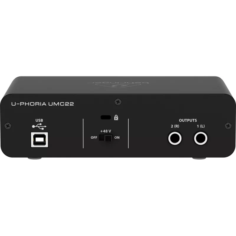 Behringer UMC22 attrezzatura musicale complementare preamplificatore Concert/Studio