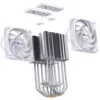 Dissipatore CPU Jonsbo CR-3000E Dual-Tower ARGB White, dissipatore ad aria dual-tower con illuminazione ARGB