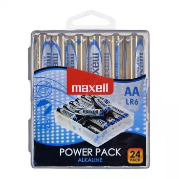Batterie alcaline MAXELL LR6 VALUE BOX, 24 pz.