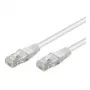 Cavo patch Wentronic Goobay CAT 6, U/UTP, bianco, 10 m - misto rame CCA (68634)