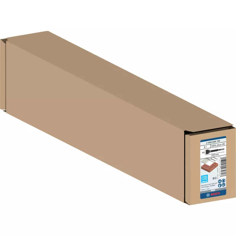 Scalpello per martello perforatore Bosch 2 608 690 133 acciaio inox 250 mm