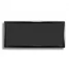 Demciflex DF0435 filtro antipolvere frontale per Corsair Air 540, nero/nero