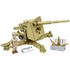 Kit di montaggio a mattoncini Cobi 8,8 cm Flak 18 – 232 pezzi, scala 1:35