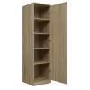 Armadio Topeshop SD-50 SON KPL 5 ripiani 1 anta rovere
