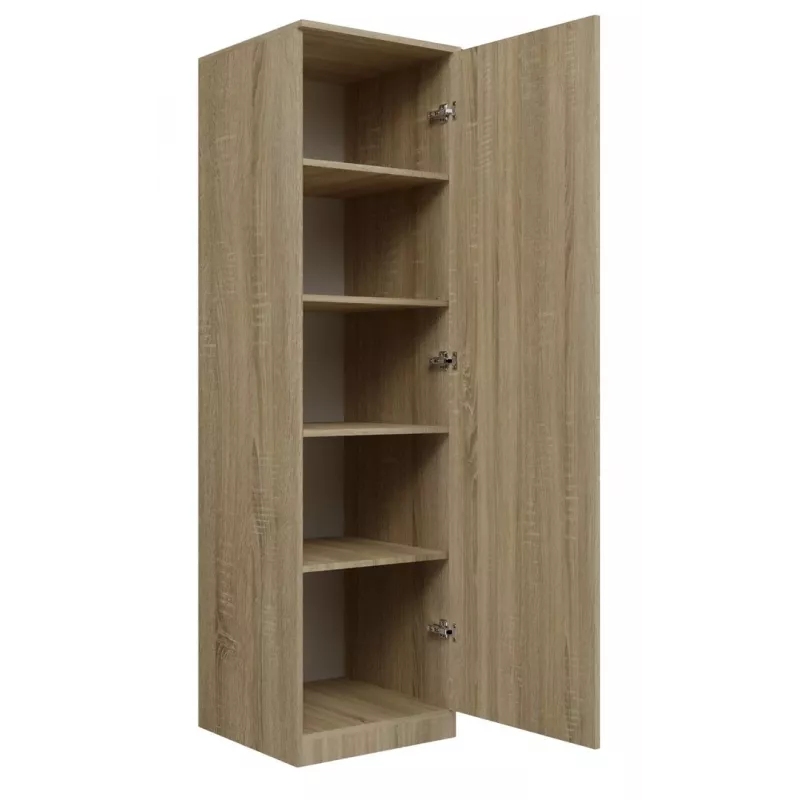 Armadio Topeshop SD-50 SON KPL 5 ripiani 1 anta rovere