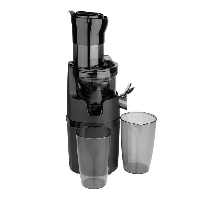 Gastroback 40146 Vita Fresh estrattore di succo a bassa velocità, 200 W, 50 giri/min, caraffa succo 0,8 l, bocca di carico 78 mm