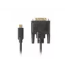Adattatore per cavo video LANBERG CA-CMDV-10CU-0030-BK, USB Type-C a DVI-D, 3 m, nero
