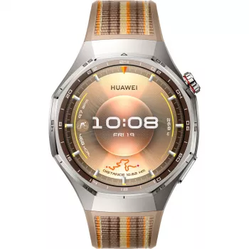 Huawei WATCH GT 6 Pro 46mm | Smartwatch | GPS (satellitare) | AMOLED | 1,47 pollici | impermeabile | marrone