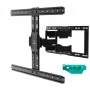 Supporto a parete per TV ONKRON SM6L-B per TV da 32–90 pollici, nero, inclinazione fissa, compatibilità VESA universale