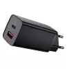 Baseus CCGAN2L-B01 caricabatterie per dispositivi mobili universale nero AC ricarica rapida per interni