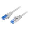 Cavo di rete LANBERG Cat6a S/FTP PCF6A-10CC-0300-S RJ-45 3 m grigio, LSZH, 500 MHz, CCA, Ø6 mm