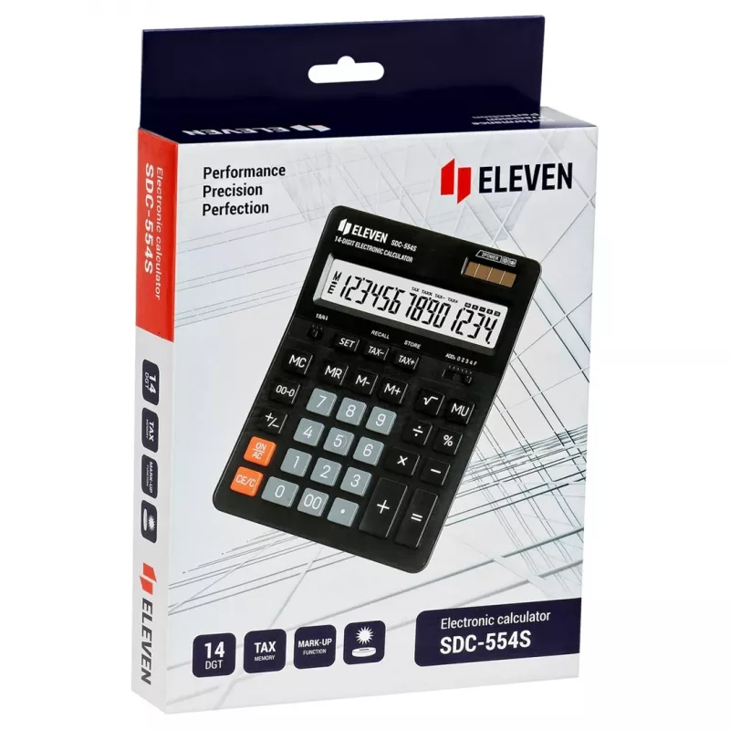 Eleven calcolatrice da ufficio SDC-554S
