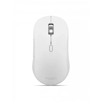 Mouse Lenovo Yoga ambidestro Bluetooth ottico 4000 DPI bianco, 8 tasti, rotella