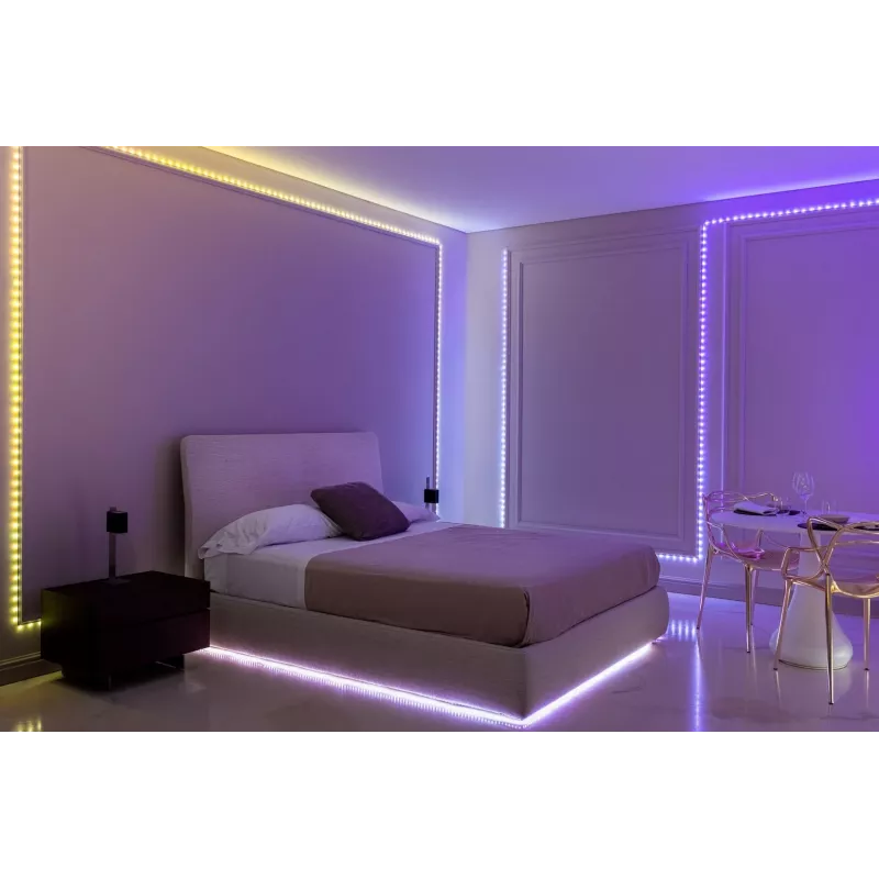 Twinkly Dots 60 RGB luci smart USB, 3 m, nero