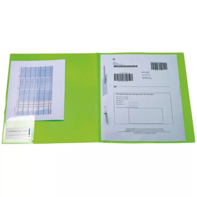 HERMA 19639 raccoglitore polipropilene verde A4 240x310mm