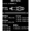 Cacciavite multi-bit Wera custodia portautensili set Vario 11 pz.