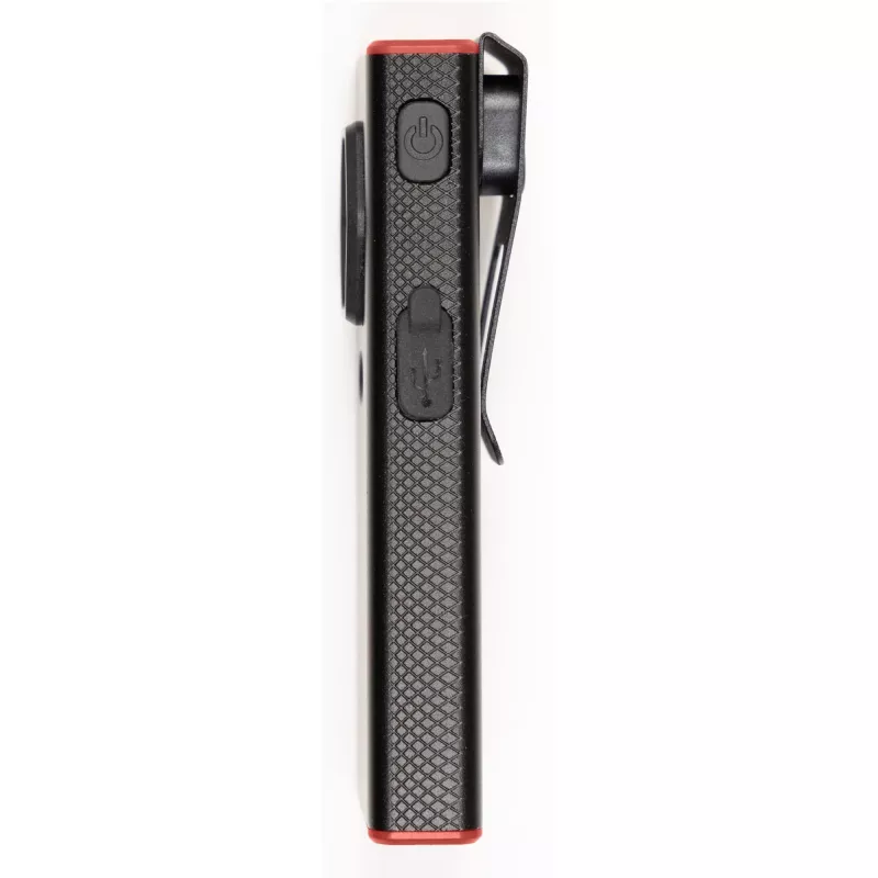 Wiha 45699 lampada portatile 1200 lm, nera/rossa, con sensore on/off
