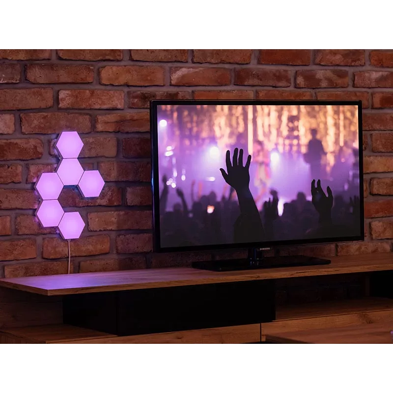 Pannello LED RGB da incasso TRACER Smart Hexagon Tracer 47256 Ambience TRAOSW47256