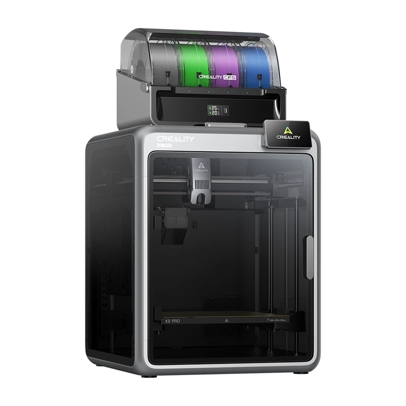Stampante 3D Creality K2 Pro Combo – volume di stampa 300×300×400 mm, doppio estrusore
