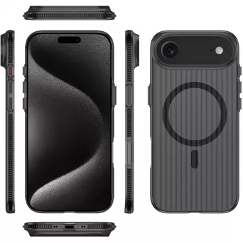 Custodia 4smarts 541640 iPhone 17 Air, nera