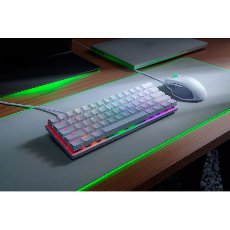 RAZER Huntsman Mini - Mercury Edition - Purple Switch - Layout US tastiera