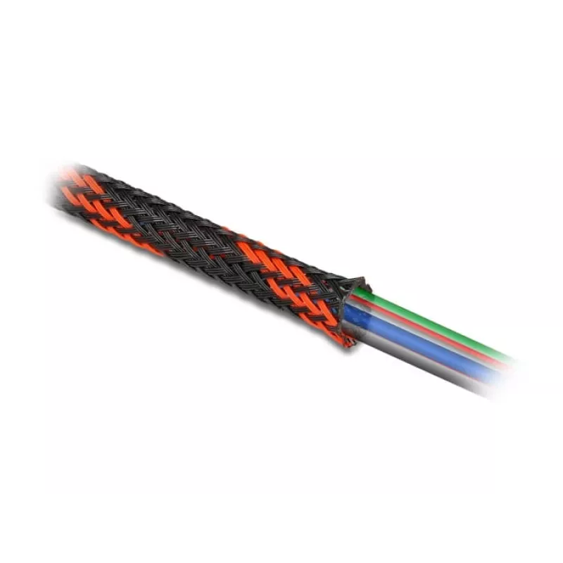 Guaina per cavo DeLOCK 20753 nero rosso