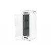 DIGITUS 36HE Unique armadio di rete 600x800mm porta in vetro grigio