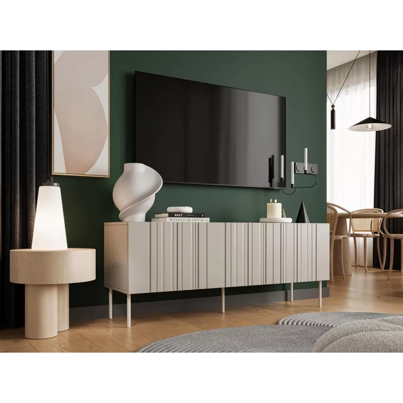 Mobile RTV Cama ISLA 150.5x40x60 cashmere opaco