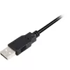 Cavo USB 2.0, connettore maschio USB-A > connettore maschio Micro-USB nero, 0,5 metri, doppio schermo