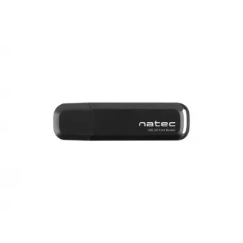 Lettore di schede NATEC Scarab 2 USB 3.2 Gen 1 Type-A — supporto MicroSD/SD, 5000 Mbit/s, nero